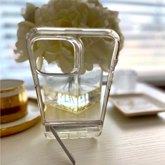 IPhone 13 Pro Max Clear Case with Stand - Picture 3 of 7